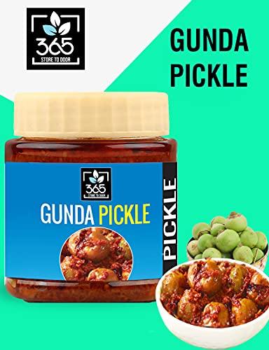 365 STORE TO DOOR 365 STORE TO DOOR Gunda Pickle, 500 g | Achaar | Chutney | Homemade, No Preservatives, No Oil | 100% Pure & Hygiene | Ready to Eat