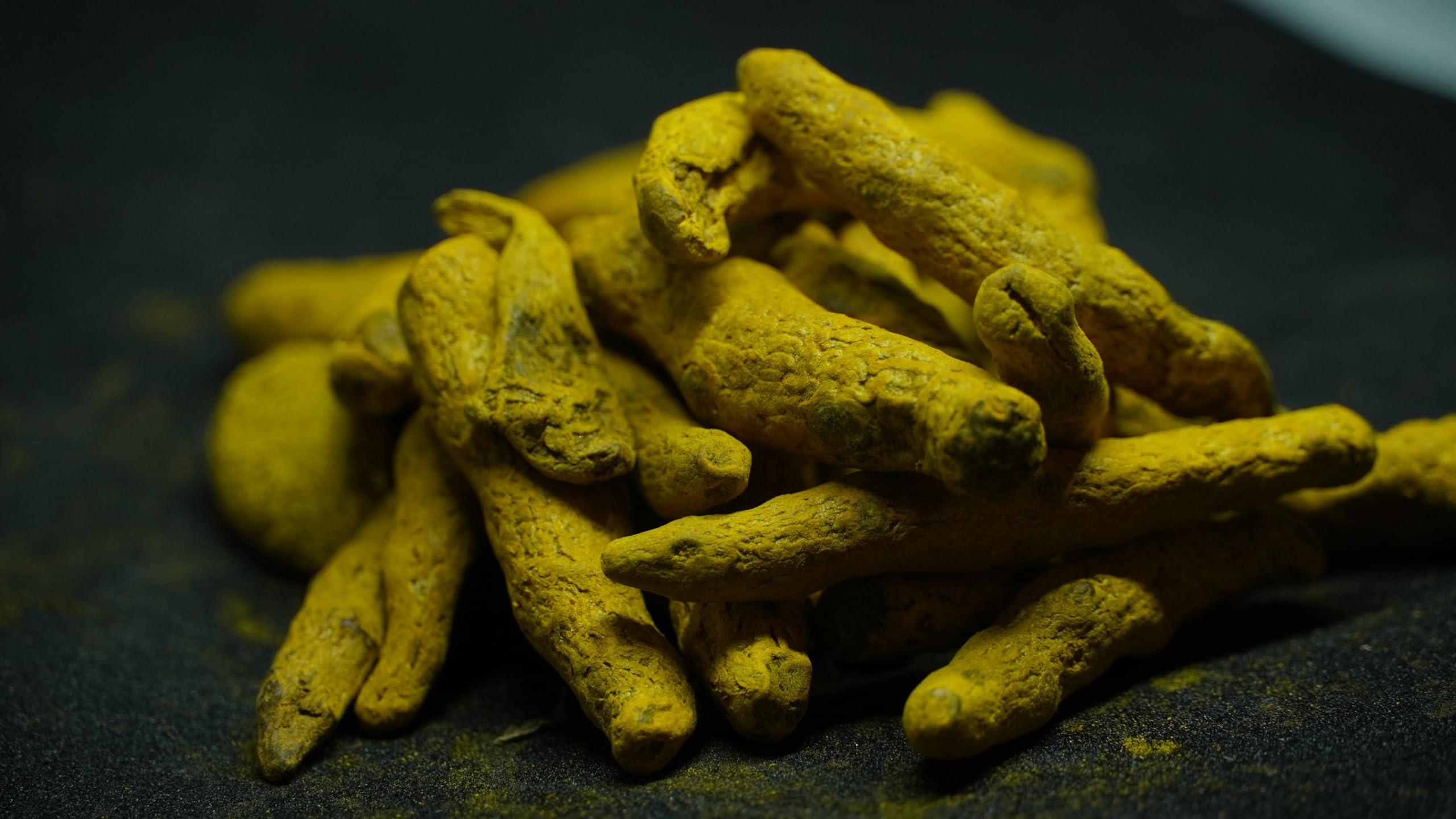 THOGAI THOGAIS -VIRALI MANJAL-Curcuma Longa/Turmeric/ / Virali Manjal/Haldi/Manjal/Pasupu (100 GRAMS (PACK OF 1))