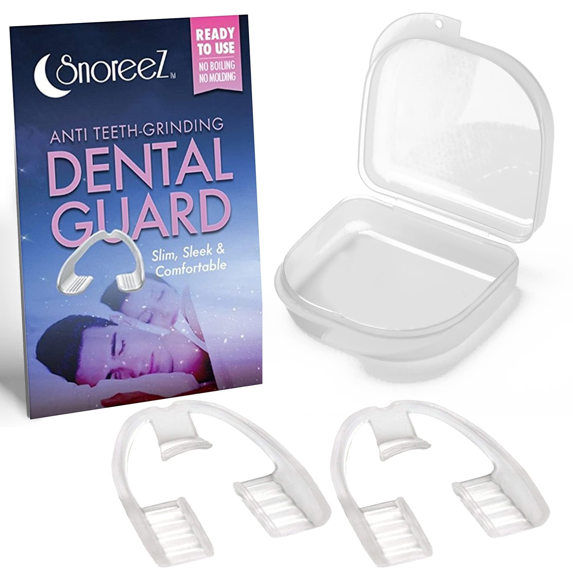 Ferenu Anti Teeth-Grinding Dental Guard-Ready to use-No Boiling or Molding, Slim, Sleek and Comfortable Works for Upper and Lower Jaw, relieves pain and corrects TMJ and Bruxism