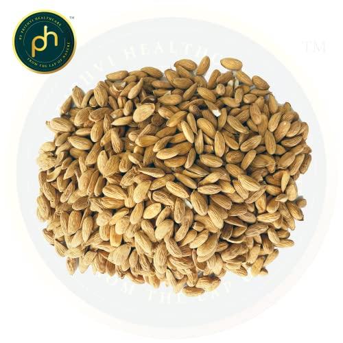 PH PHs Organic Kashmiri Mamra Almond Oil 200ml | Cold Pressed Watermill (Gharat) extracted in Kashmir valley | Extra Virgin | Mamra badam Rogan rich in Vitamin E good for Hair Skin and Diet