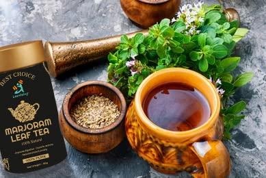 LEANBEING Leanbeing Marjoram Leaf Tea 50Grm Turkish Dried Origanum Majorana Herb Leaves Leaf for Seasoning and Tea