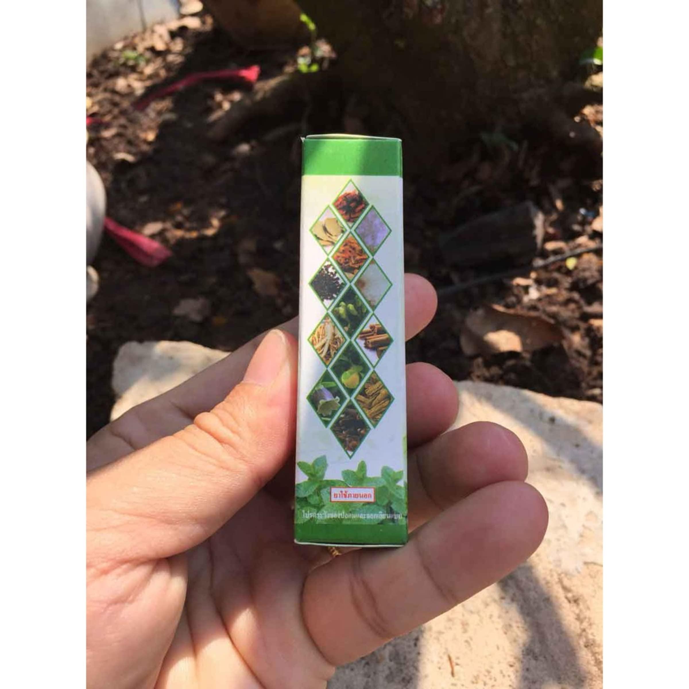 HANI PO HANI PO OTOP YA TIM 22 herbals Roll on Pack of 1-8ml - Thailand ProductPain relief balm | Oil for elder women | Men Pain relief balm for adult | Pain relief oil for women | Mens | Pain relief balm for girls | boys - Imported Products