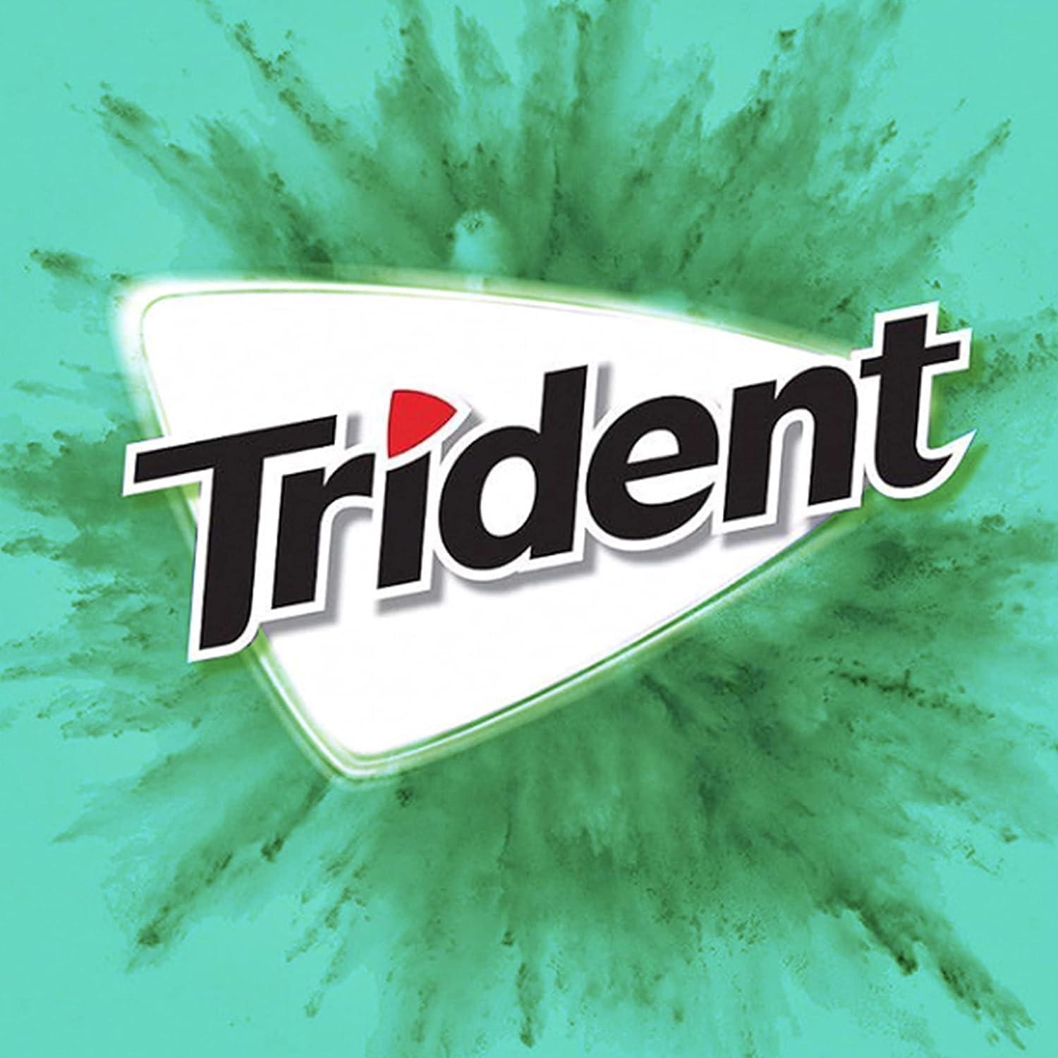 Generic Trident Minty Sweet Twist Sugar Free Gum, 12 Packs of 14 Pieces (168 Total Pieces)