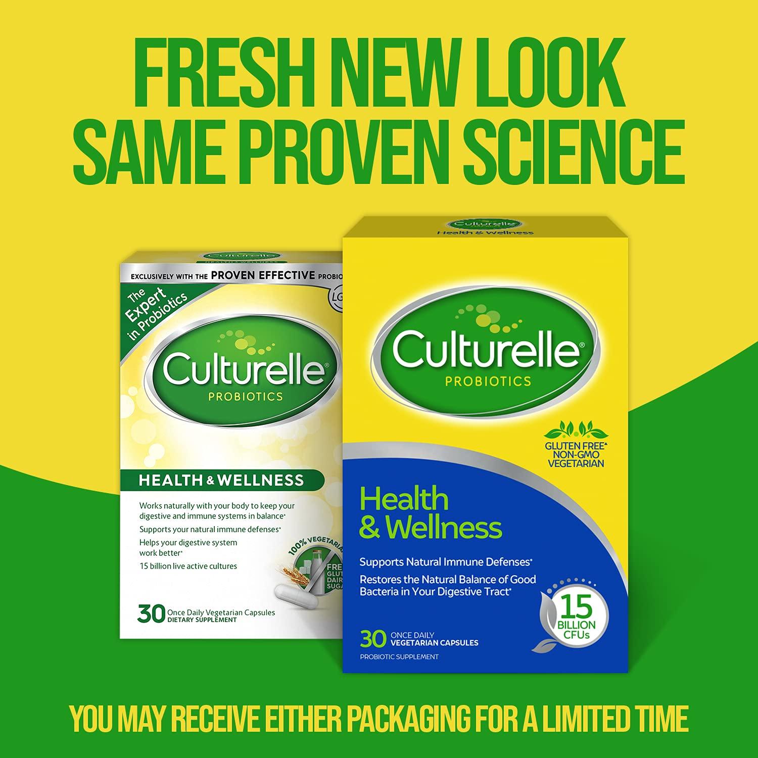 Culturelle Culturelle W/lactobacillus GG, 30-Count Package