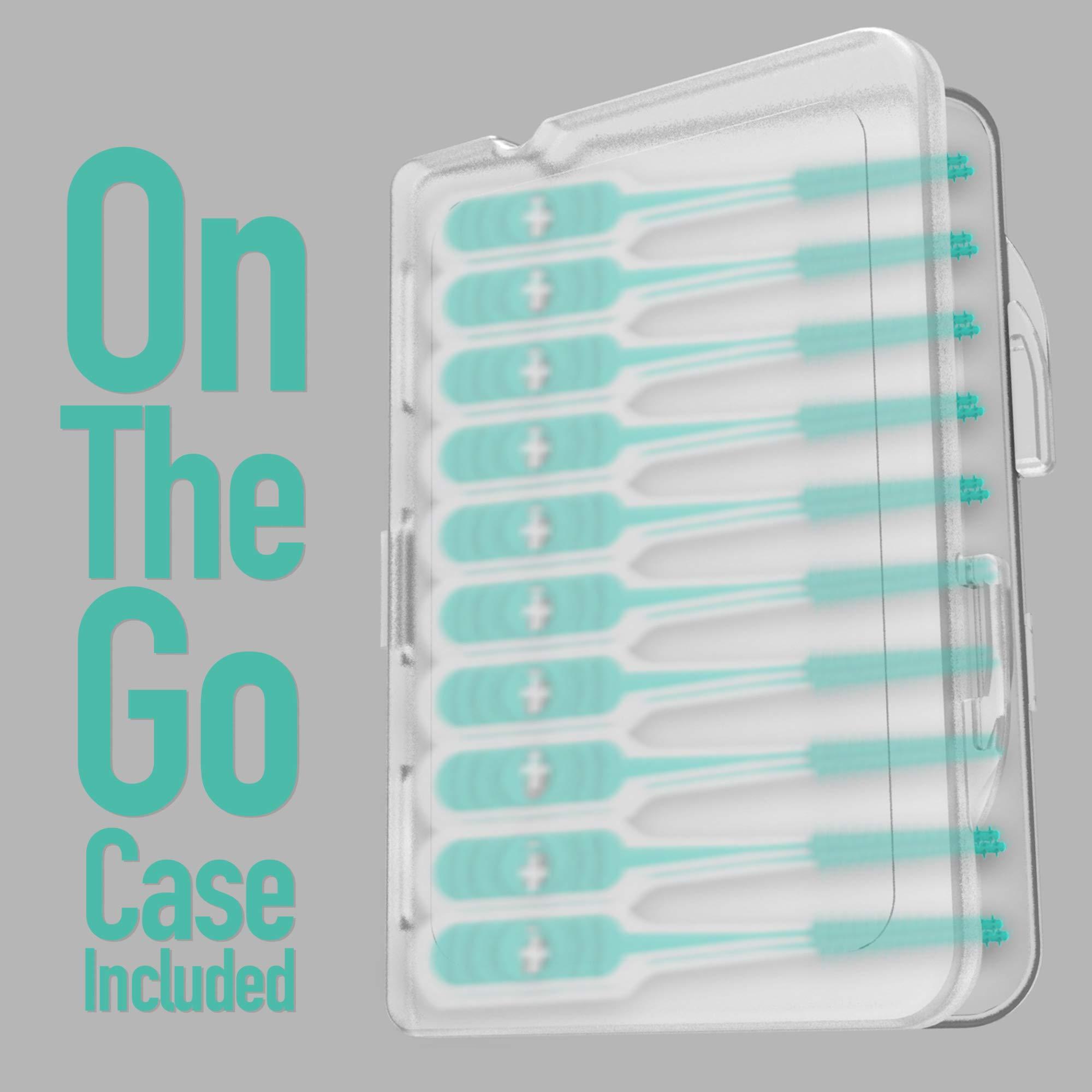 Dr. Emma Dr. Emma Dental Picks Mint Brush Picks 100Ct/Pack, 2 Packs (200Ct)