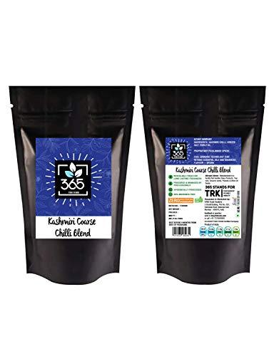 365 STORE TO DOOR 365 STORE TO DOOR Kashmiri Lal Mirch Kutti Powder -100 gm | Kashmiri Red Chilli Crushed | Spice Natural Aromatic and Organic | Fresh Grocery Items