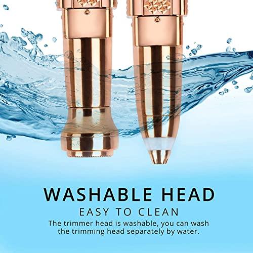 SUNSHREE SUNSHREE Skincare Women's Face Hair Remover Epilator for women Machine for Upper Lip, Chin, Eyebrow, Lips, Body, Arms Hair Remover for Women (White)