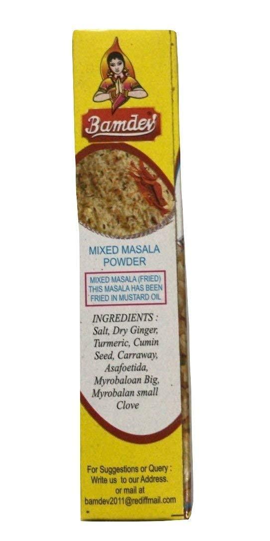 Bamdev & company Bamdev Buknu Masala Powder | Hazmi Masala | Bhuknu Masala Powder | Kanpur Speciality | buknu powder kanpur, used as a seasoning, aids disgestion (100 Grm)(Pack 4)