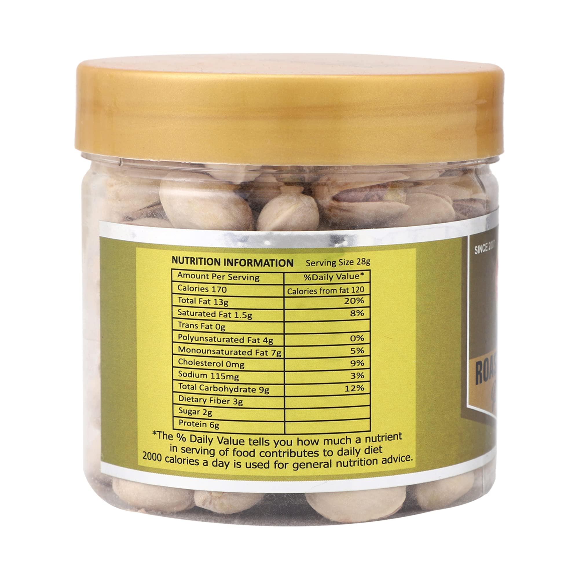 SRI SAUHAM Sri Sauham Pistachios Dry Fruits - Premium Green Pista Nuts - 150gm Packet of Whole Plain Roasted Pistachio Kernels - Unsalted With Shell, Nutty, Raw, Salt-Free - Value Pack