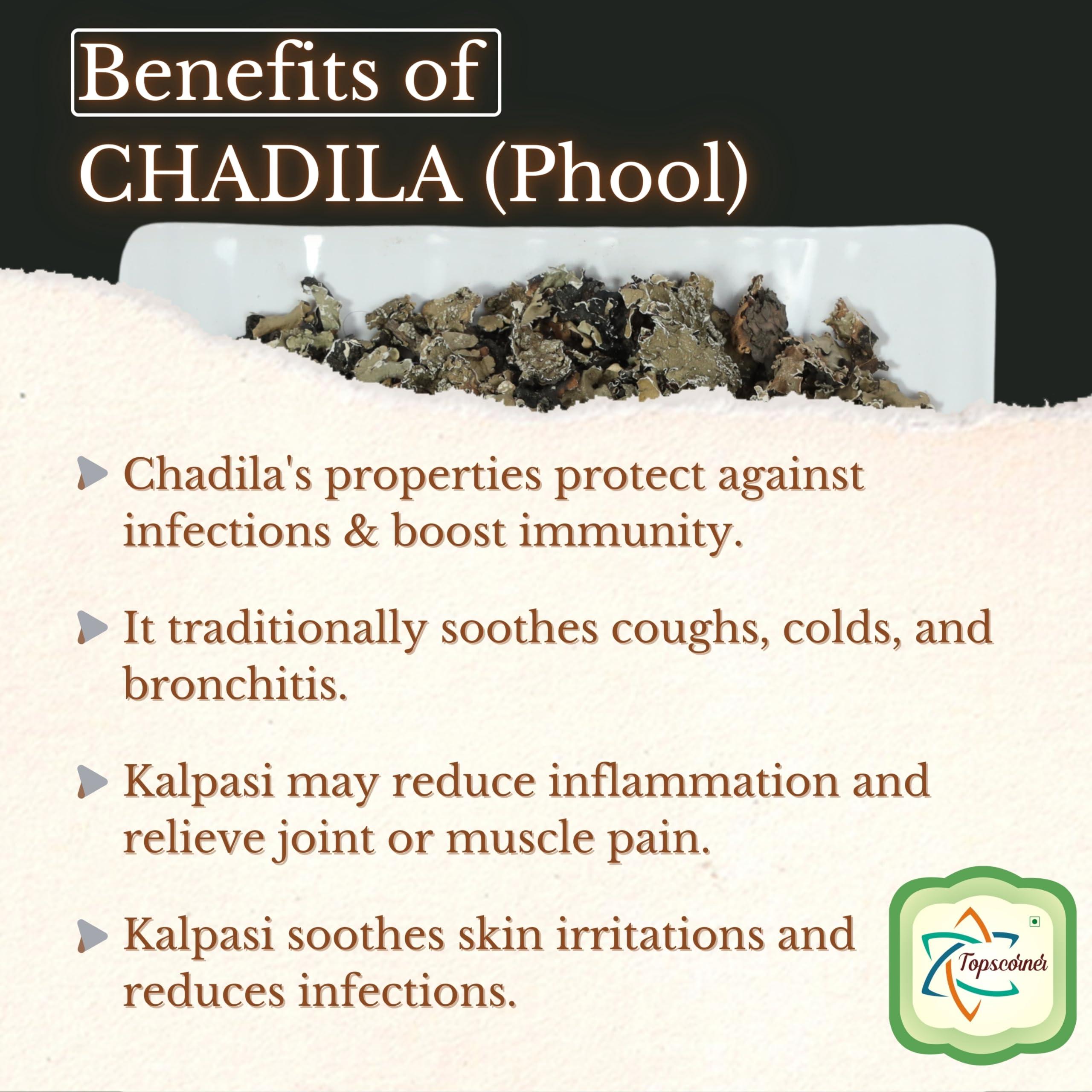 Topscorner Topscorner Chadila Pathar Phool Permalia Permata Stone Flowers Shila Pushpa Chadilo, 900 Grams Pack