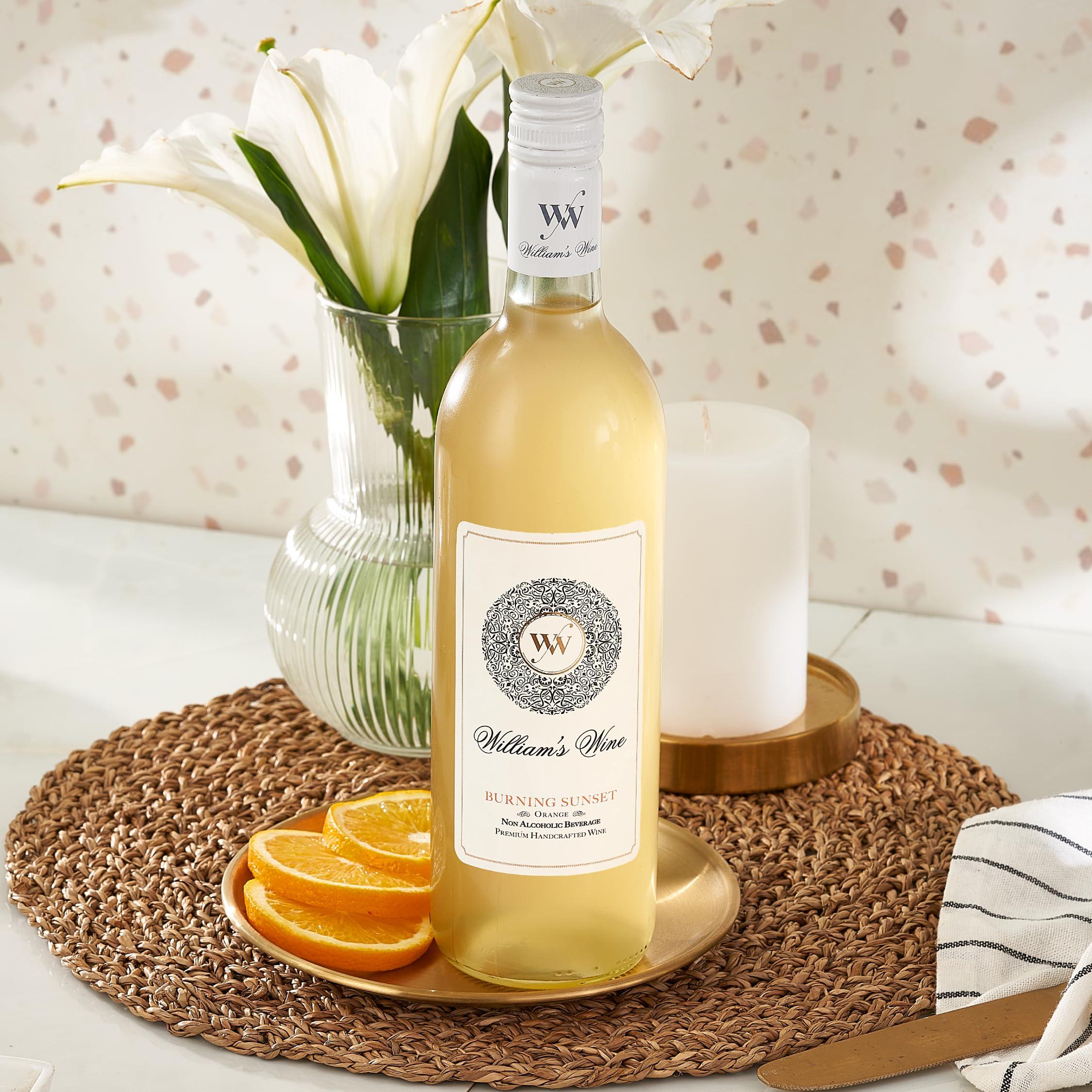 WILLIAMS WINE Williams wine Non Alcoholic Burning Sunset (Orange) 750 ml