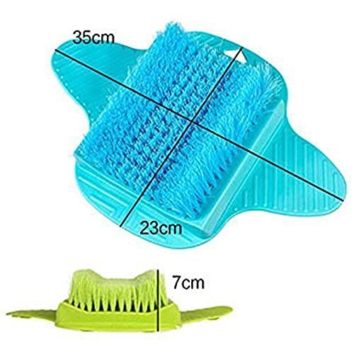Wrixty Wrixty Foot Scrub Brush Exfoliating Foot Scrubber For Shower Spa For Adults Foot Massage Brush Remove Feet of Dead Skin Brush For Cleaning (Multicolor)