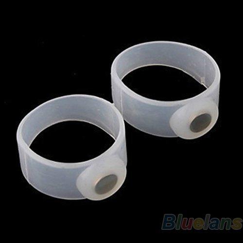 Generic Generic 5Pairs of Silicon Magnetic Foot Massage Toe Rings Durable Keep Fit Slimming Health