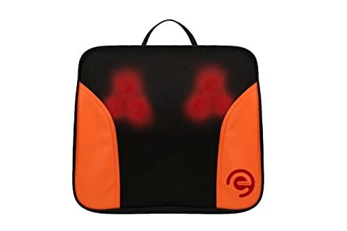 ezoubuy ezoubuy Shiatsu Back Cushion Massager with Rolling Massage Heads | For home, office, car | With Car adapter & electric adapter inclusive | Soft & Breathable Design | Free Wire Extension