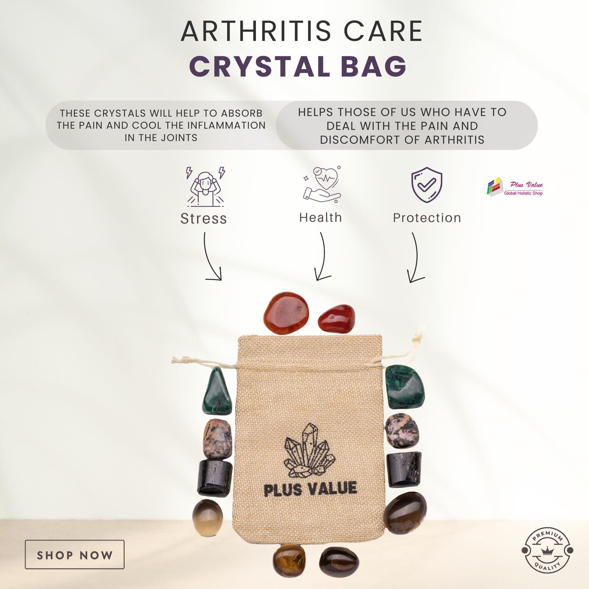 Plus Value Plus Value Arthritis Care Healing Crystal Bag - Reiki Healing Crystal