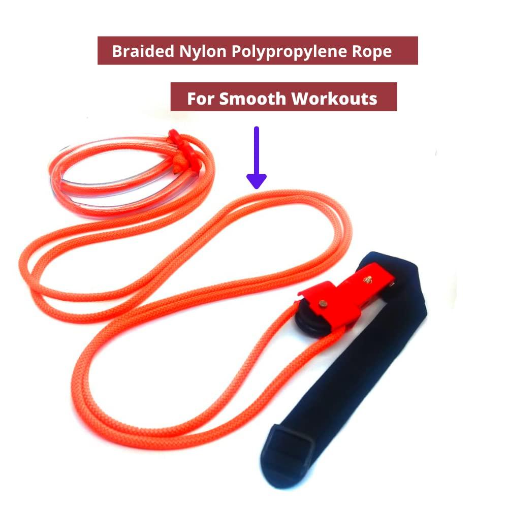 VERNIE VERNIE Shoulder Pulley for Home Physical Therapy - Portable Door Exercise Equipment for Shoulder Workout & Arm Exercise - Increase Range of Motion, Shoulder Rehabilitation(orange)