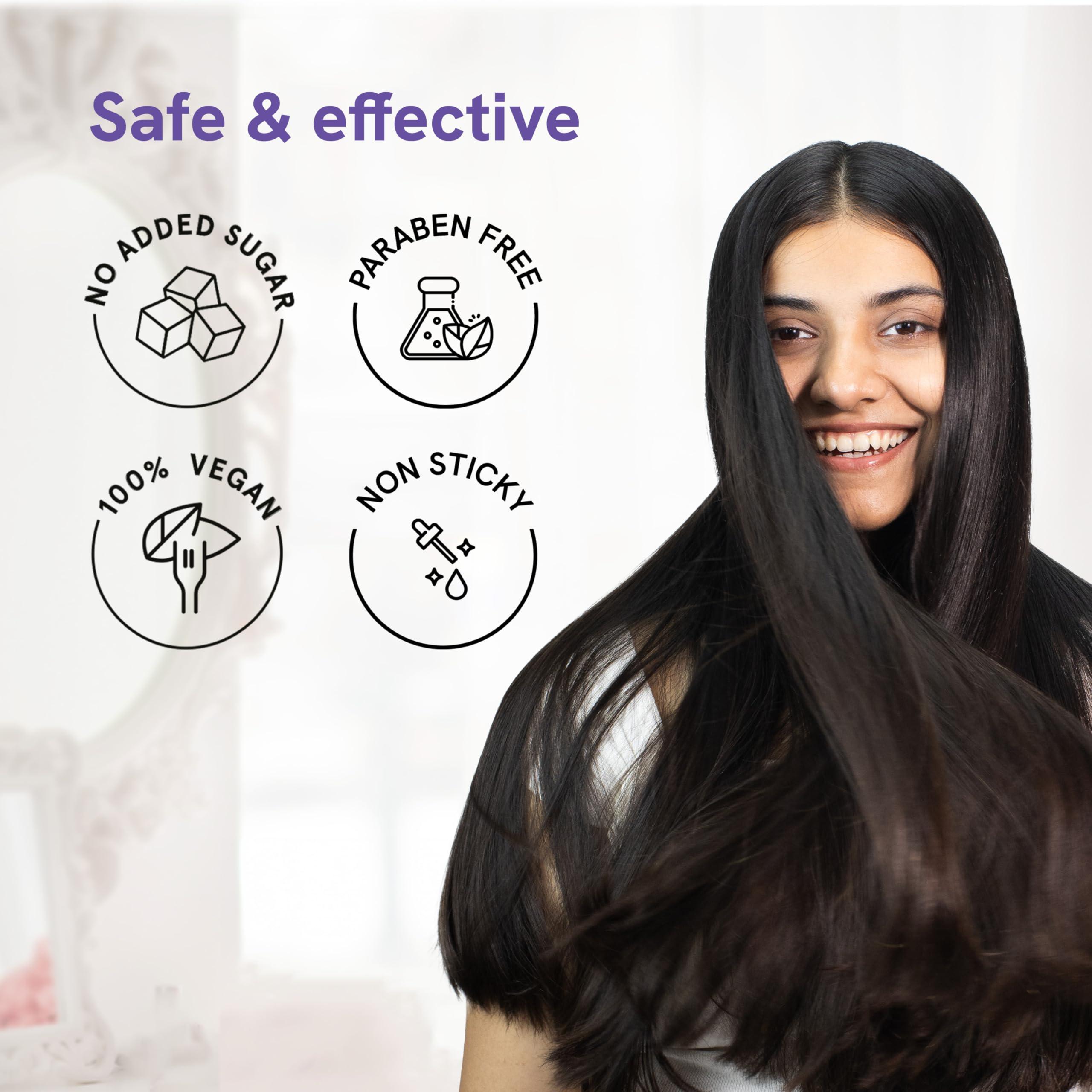 Be Bodywise Be Bodywise Hair Growth Pack, 30 Day Pack, Biotin Hair Gummies (30 Gummies) & Rosemary Hair Growth Serum (Roll-On) 30Ml, For Hair Fall & Hair Thinning - Grams