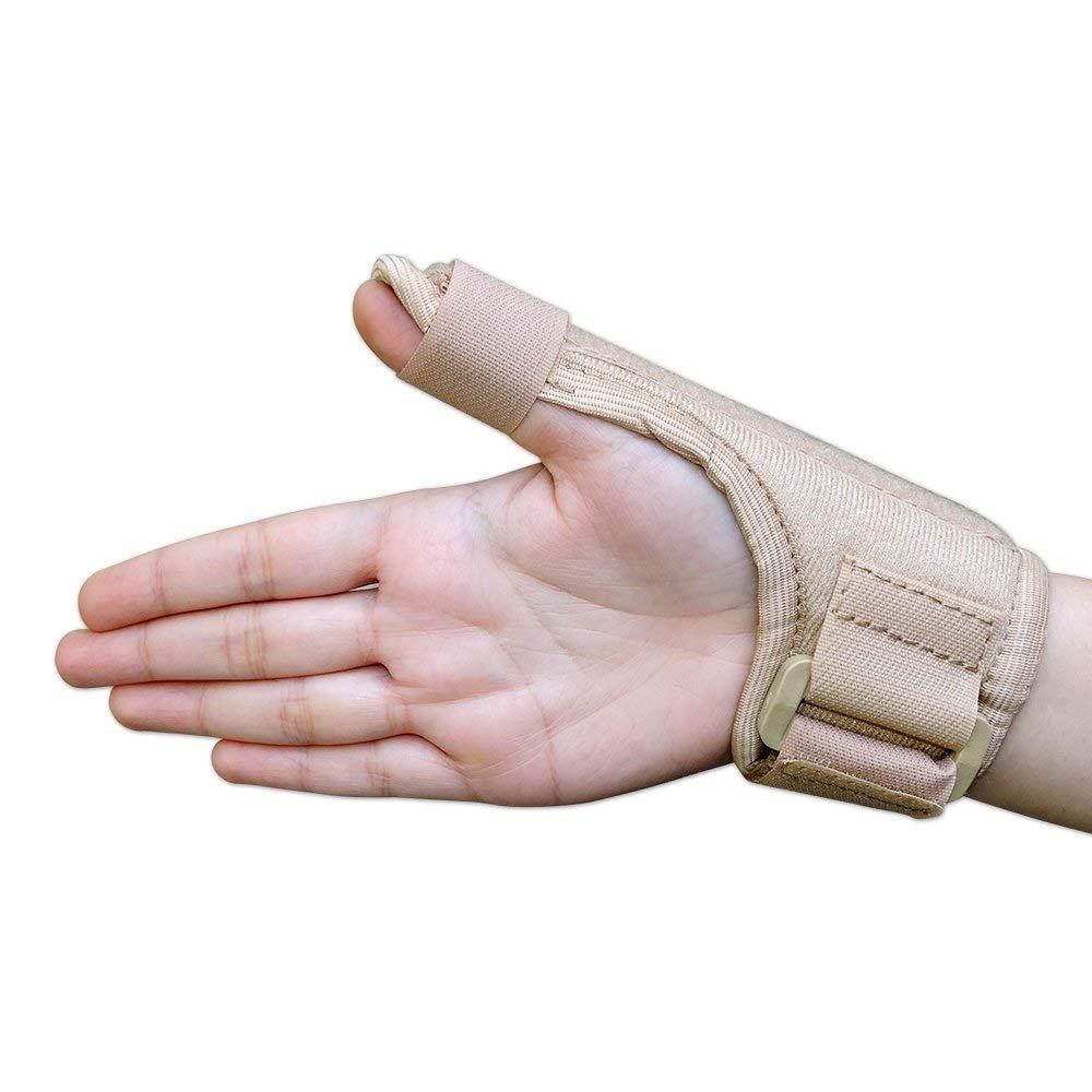 SPOINKKY SPOINKKY Thumb Spica Splint Brace for Adults| Thumb Spica Splint Support | Thumb Stabilizer | Thumb Brace for Tissue Injuries - Adult (Universal)