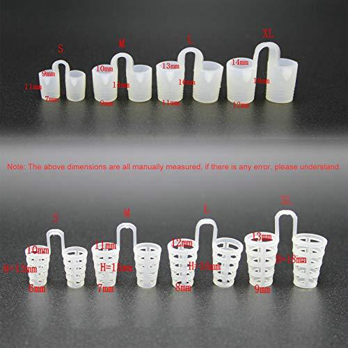 Honeytecs Honeytecs 8PCS-Snore Nasal Dilators SetSnoring Solution Devices Stop Snoring Sleep Aid to Ease Nighttime Breathing for Men Women