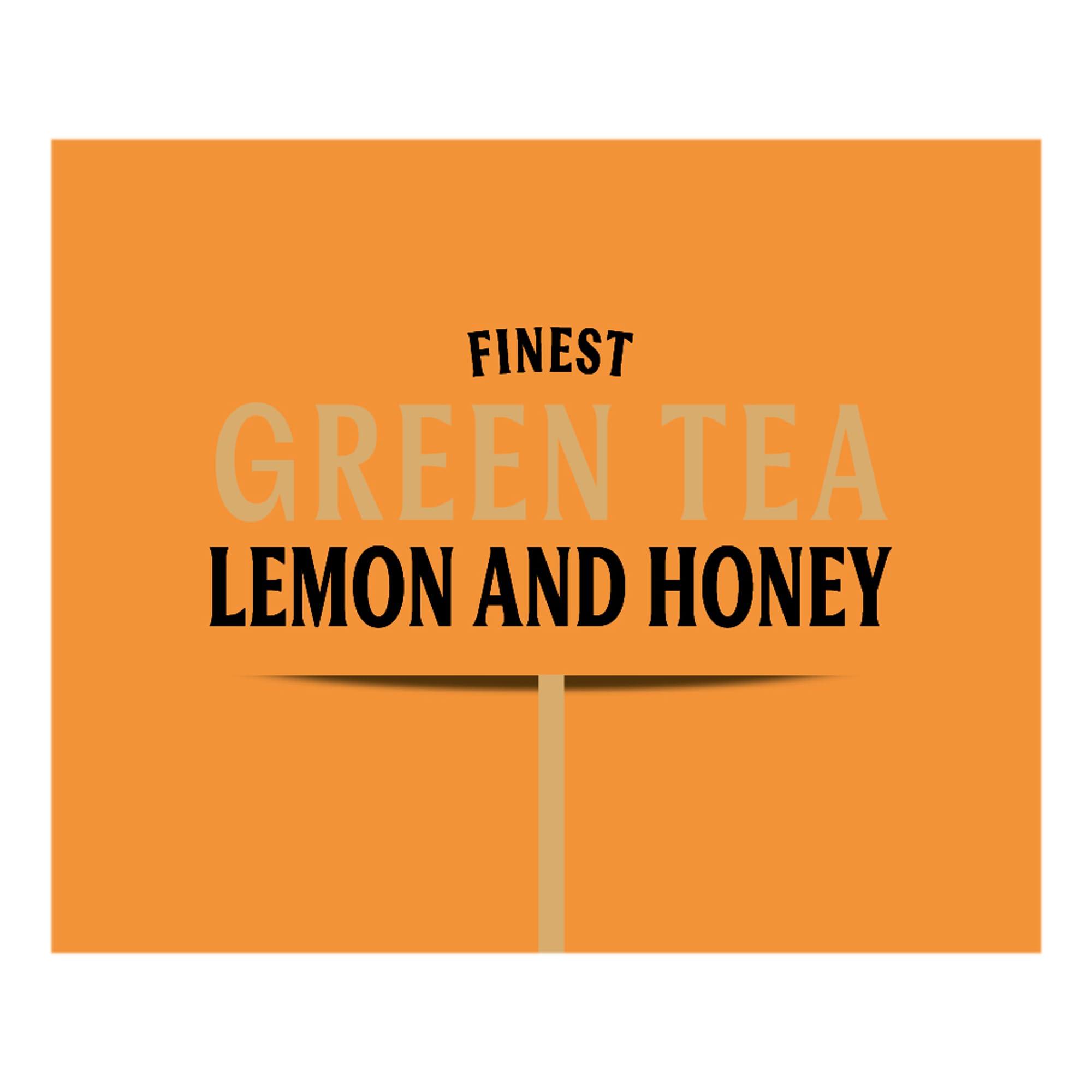 Ty-phoo Ty-phoo Natural Green Tea Lemon and Honey with 25 Heat Sealed Enveloped Bags, 25 Bags