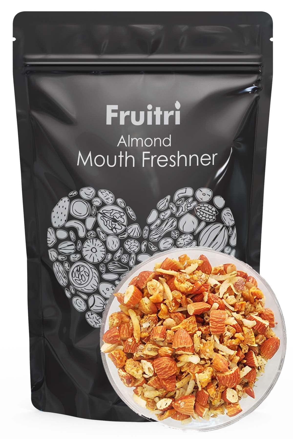 Fruitri Fruitri Premium Almond mukhwas, Delight Assorted Digestive Almond Mouth Freshener (Almond Mouth Freshener, 400g)
