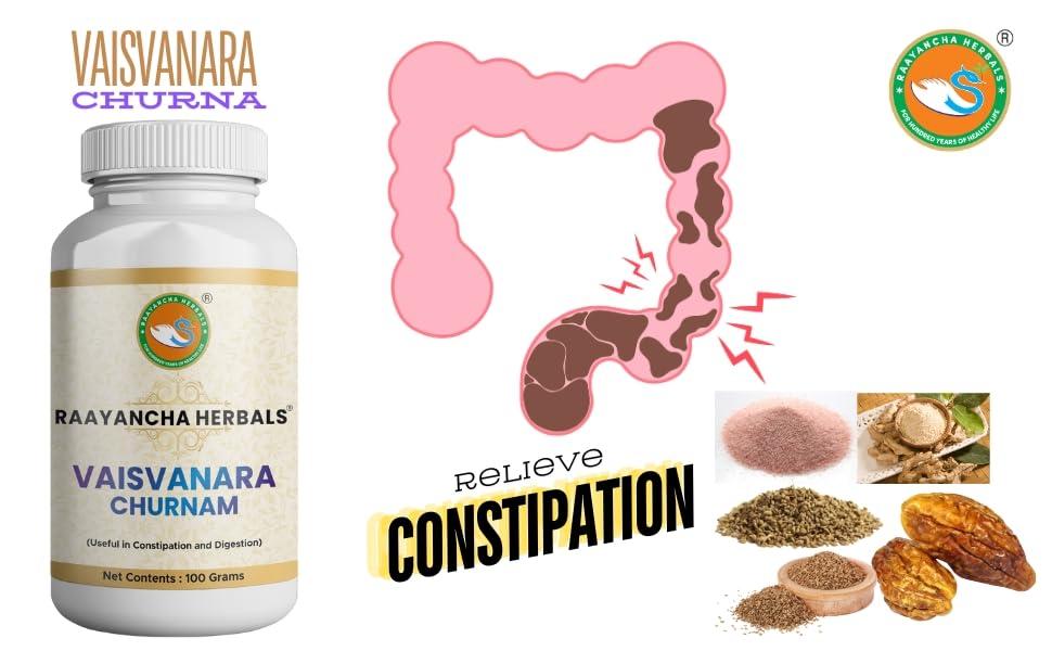 RAAYANCHA HERBALS Vaisvanara Churna | Vaiswanara Churna | 100% Herbal Ingredients | Pure and Natural | Ancient Formula | Digestive Support | Relief from Gas | 100 grams