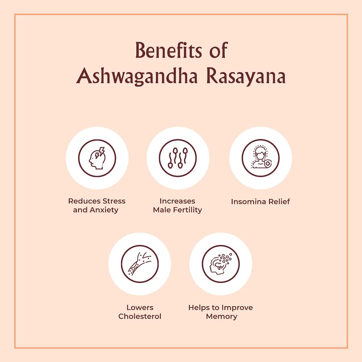 Khandige Khandige Organic Certified Ashwagandha Rasayana / Ashwagandha Lehyam/Lehya - 250Gm