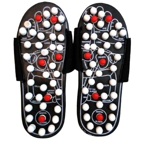 Acupro Health Care System Acupressure Magnetic Yoga Paduka Slippers for Full Body Blood Circulation For Men and Women Unisex (8)
