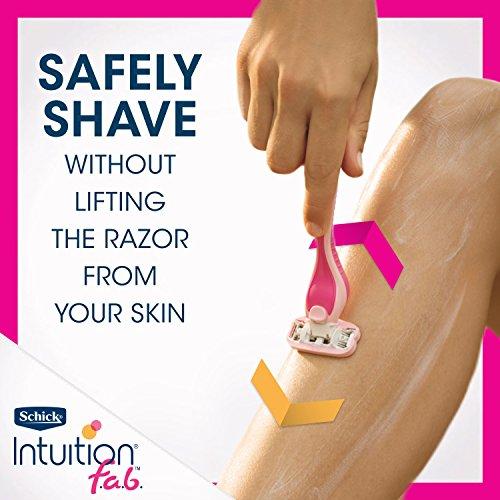 Intuition Schick Intuition f.a.b. Women Razor Handle (Pack of 2)