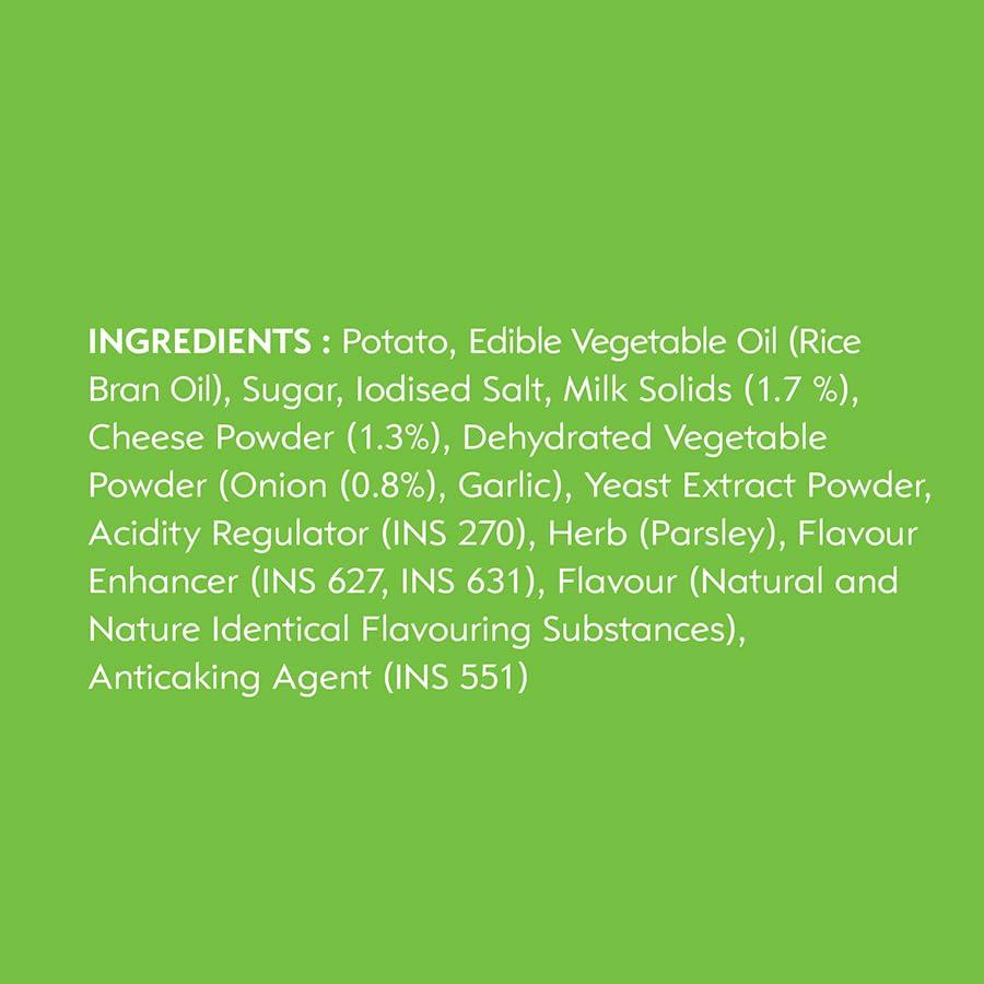 THE THEATRE PROJECT The Theatre Project Kettle Cooked Chips, Sour Cream & Onion Chips, Potato Chips, Combo Pack of 5 Pouch, 410g