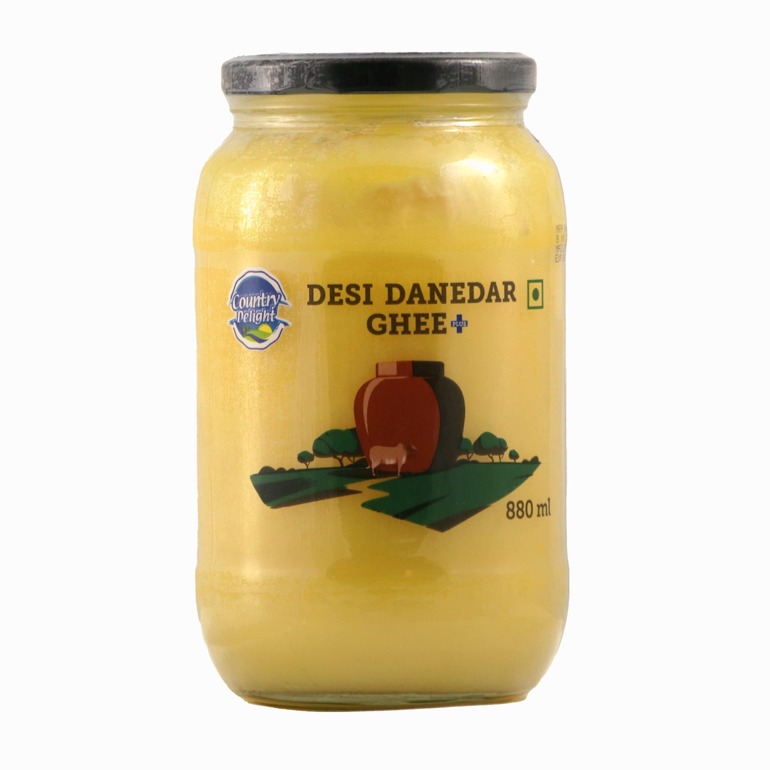 Country Delight Country Delight Desi Danedar Cow Ghee Plus 880 millilitre (Special Limited Edition)