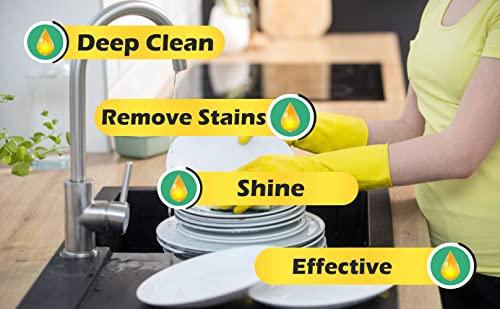 URBA Urba Dish Wash Gel with Lime and Neem 500ml | Removes Dirt+ Stain+ Odour |Plant Based | Biodegradable, Non-Toxic, Eco-friendly | Baby & Pet safe | Non-Corrosive, Skin friendly Dishwashing Gel