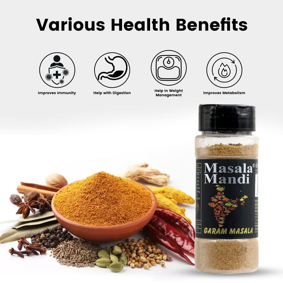 Masala Mandi Masala Mandi Garam Masala Powder 100 Gram | Rich in Flavor, Naturally Processed and No Preservatives