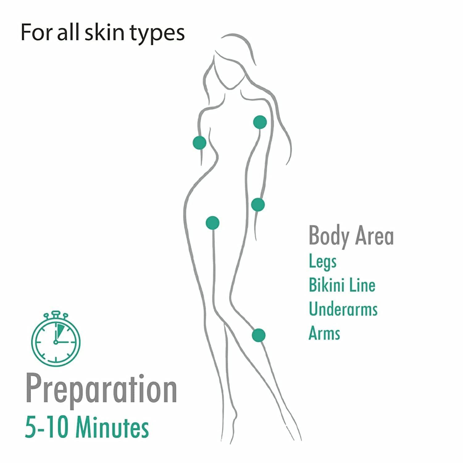 Diamond Diamond Glam Hair Removal Cream for Women With No Ammonia Smell, Normal Skin,Bikini line, Aloe Vera Cream -60g | Suitable for Legs, Underarms, Bikini Line, Arms(Pack of 3)