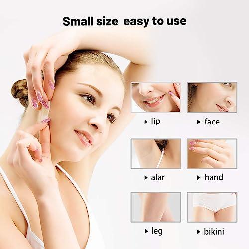 Nyamah Sales NYAMAH SALES Eyebrow Wax Strips Face Eyebrow Shaper Wax Strips Cold Waxing Strip for Eyebrow Ready to Use Facial Hair Removal Strips for Women Home 10 pc + 2pc SmothTouch Depilation Wipes- Multi.