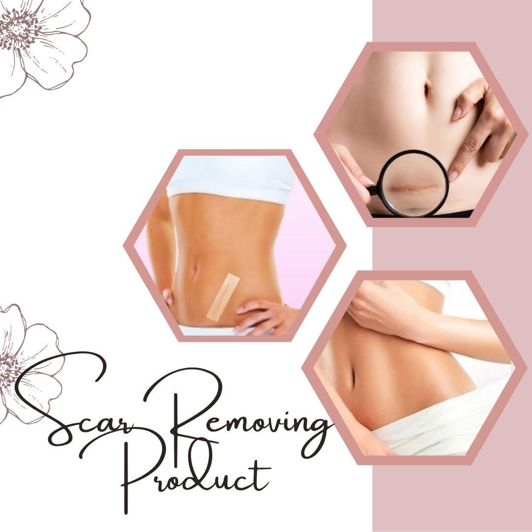 SCARXGEN Scarxgen Silicone Gel Sheet | Scar Sheet | Scars, Cuts and Scrapes, Laparoscopic scar | Reusable and Washable Sheet | Keloid and Hypertrophic scar I Visible scar reduction (3CMX20CM(BOX OF 1 UNIT))