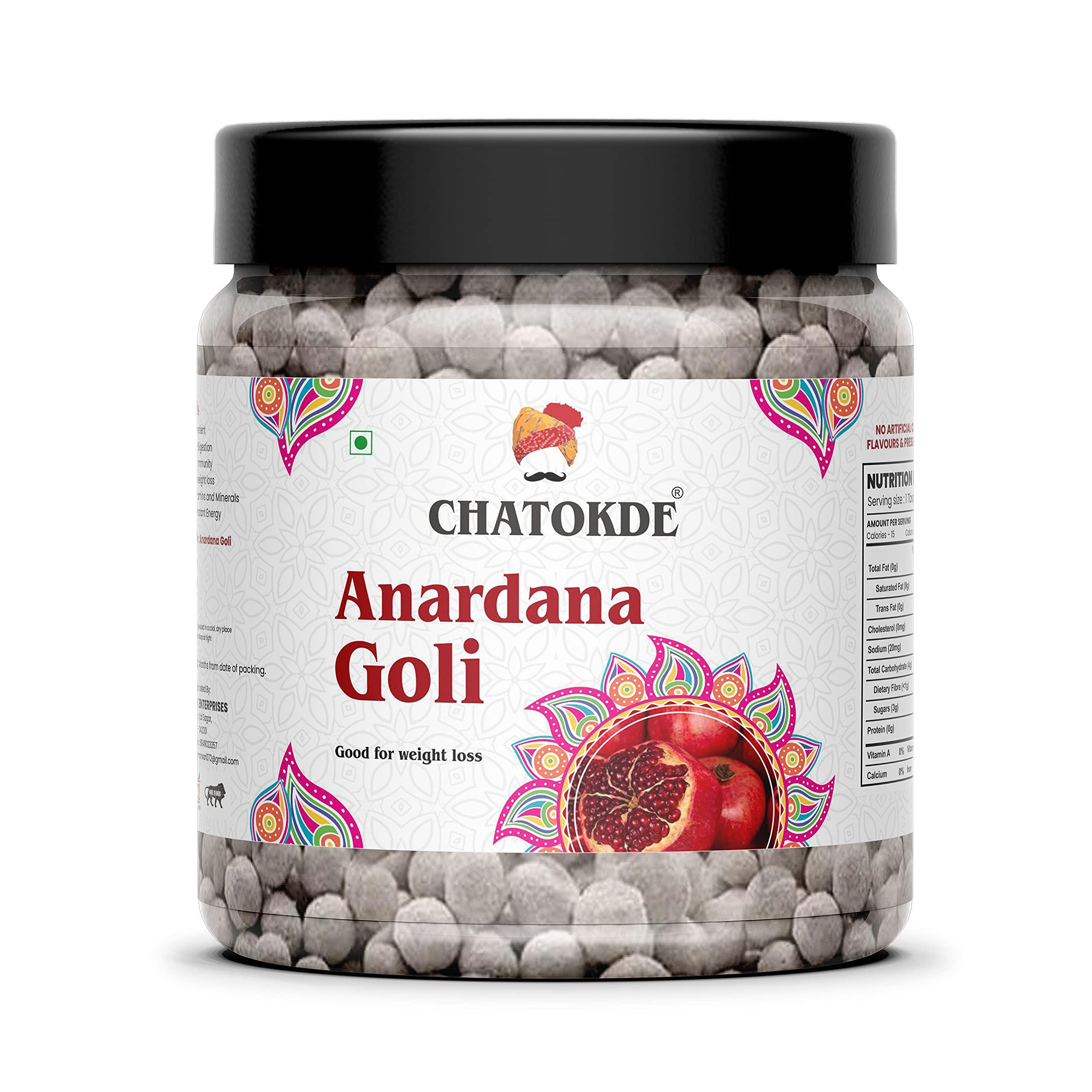 CHATOKDE CHATOKDE Pachak Delicious Anardana Goli , 350g (Jar Pack)