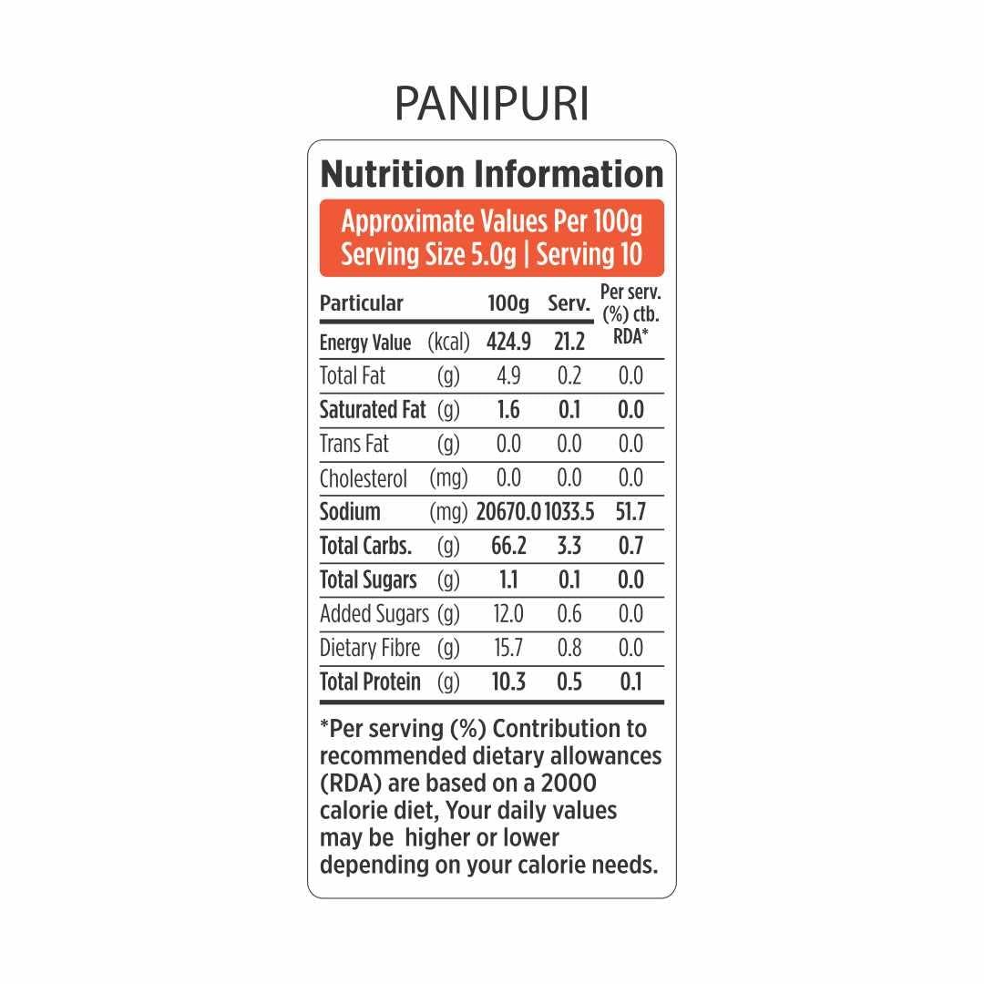 Heeral Wah India Heeral Wah India Panipuri Masala | Combo Pack of 3 With Natural Ingredients - 50 Gram In Each Pack