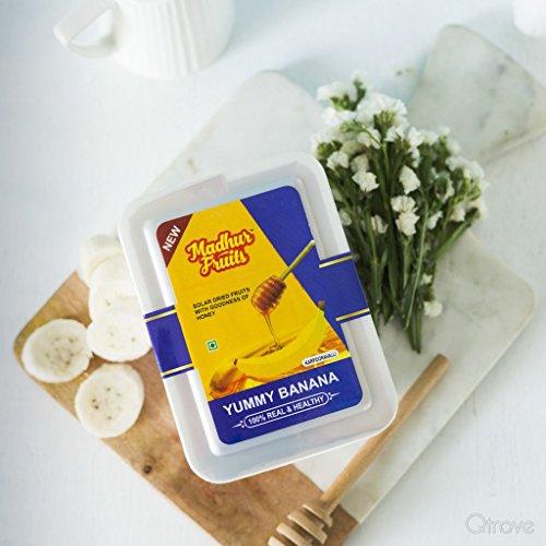 Madhur Madhur YUMMY BANANA -Solar Dried Bananas (Karpooravalli) 500 Gms