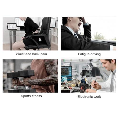 Sonew Sonew Anti Static Wrist Strap, Anti Static Wristband Silicone Improve Sleep, Winter Electrostatic Removal Bracelet for Men and Woman(red)