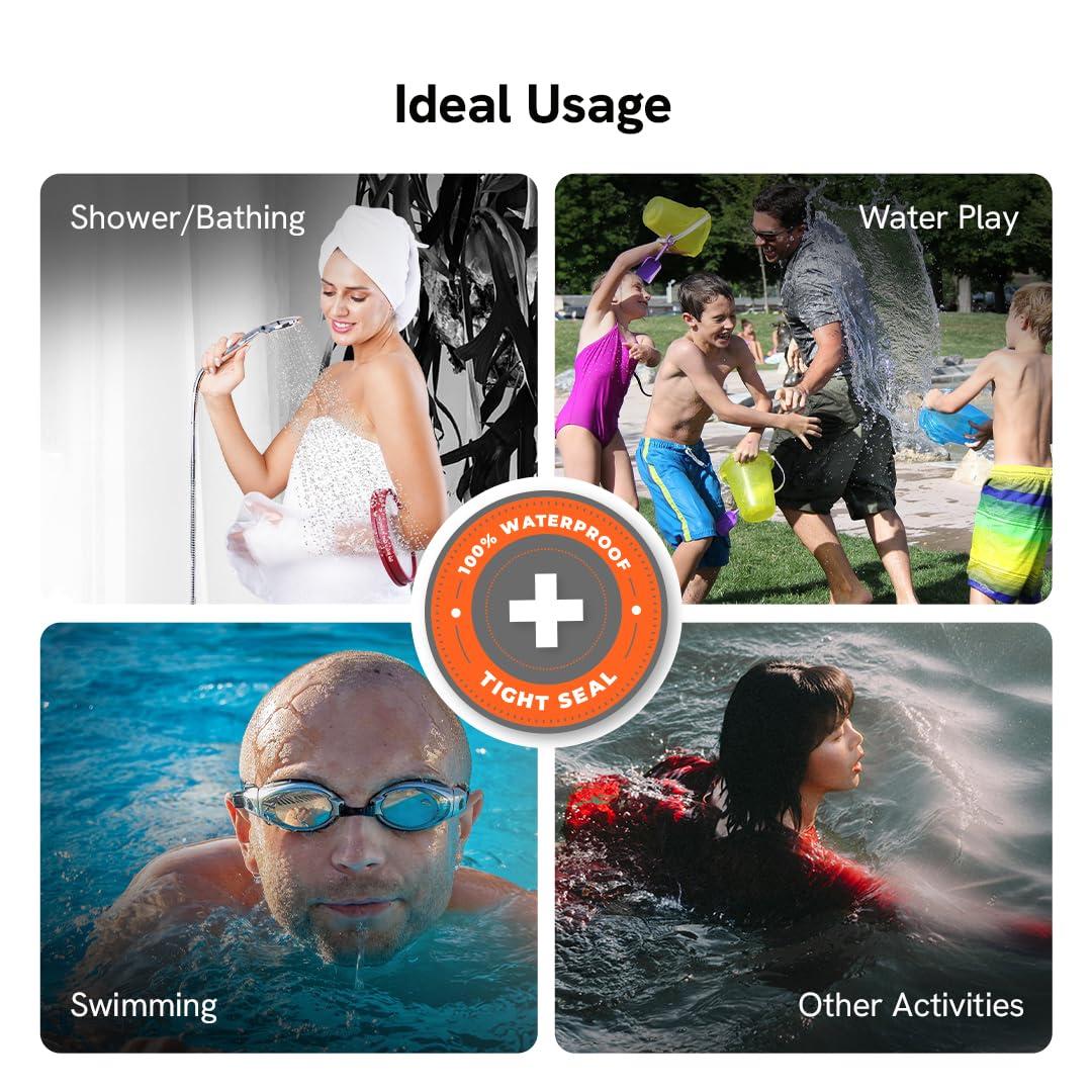 MALU HEALTHCARE MALU Foot Cast Cover Waterproof Protection for Kids\' Casts Durable, Reusable Cover for Swimming, Showering & Bathing Full Coverage Child Cast Protector, Ideal for Foot Injury Recovery