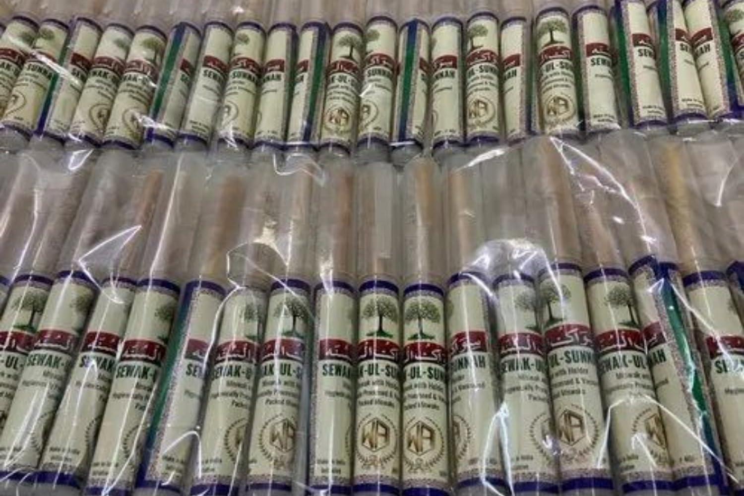 Generic RBLISS CG Miswak Stick With Holder/Complete Natural Teeth Whitening Toothbrush Kit - (Pack Of 5)