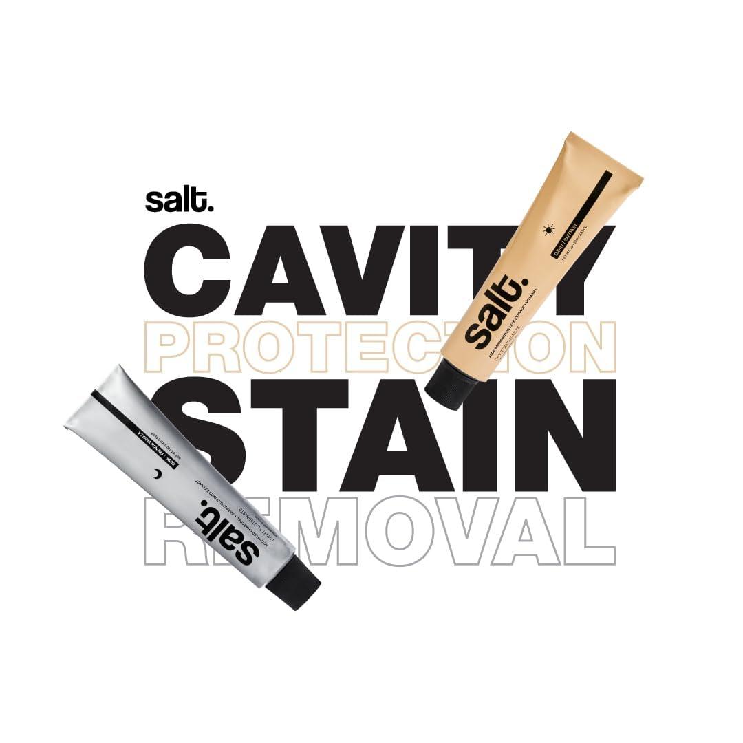 Salt Salt Dawn Day & Dusk Night Toothpaste Combo with Squeezer Key | Ultimate Care | 280 g