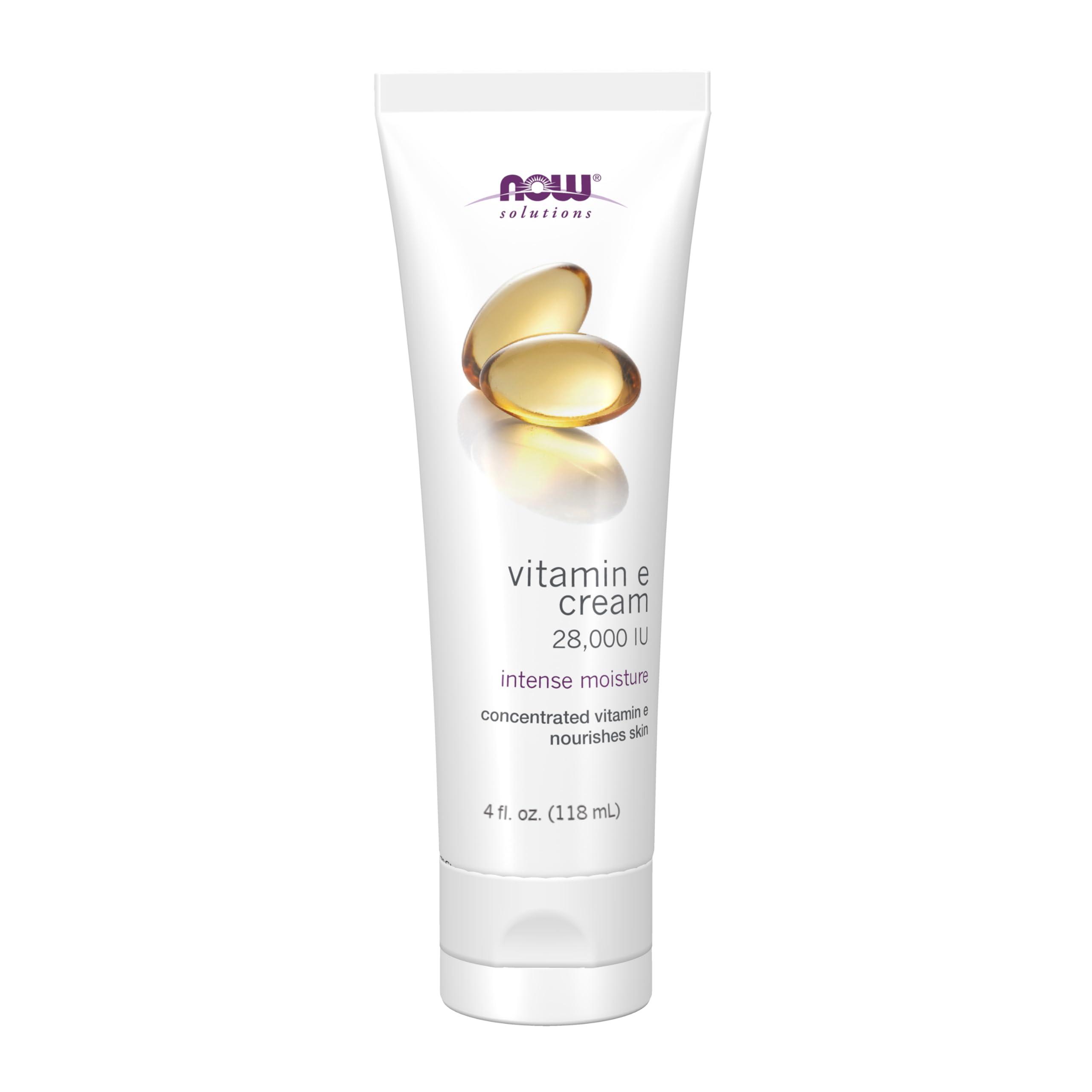 NOW NOW Vitamin E Cream 28,000 IU, 4-Ounce