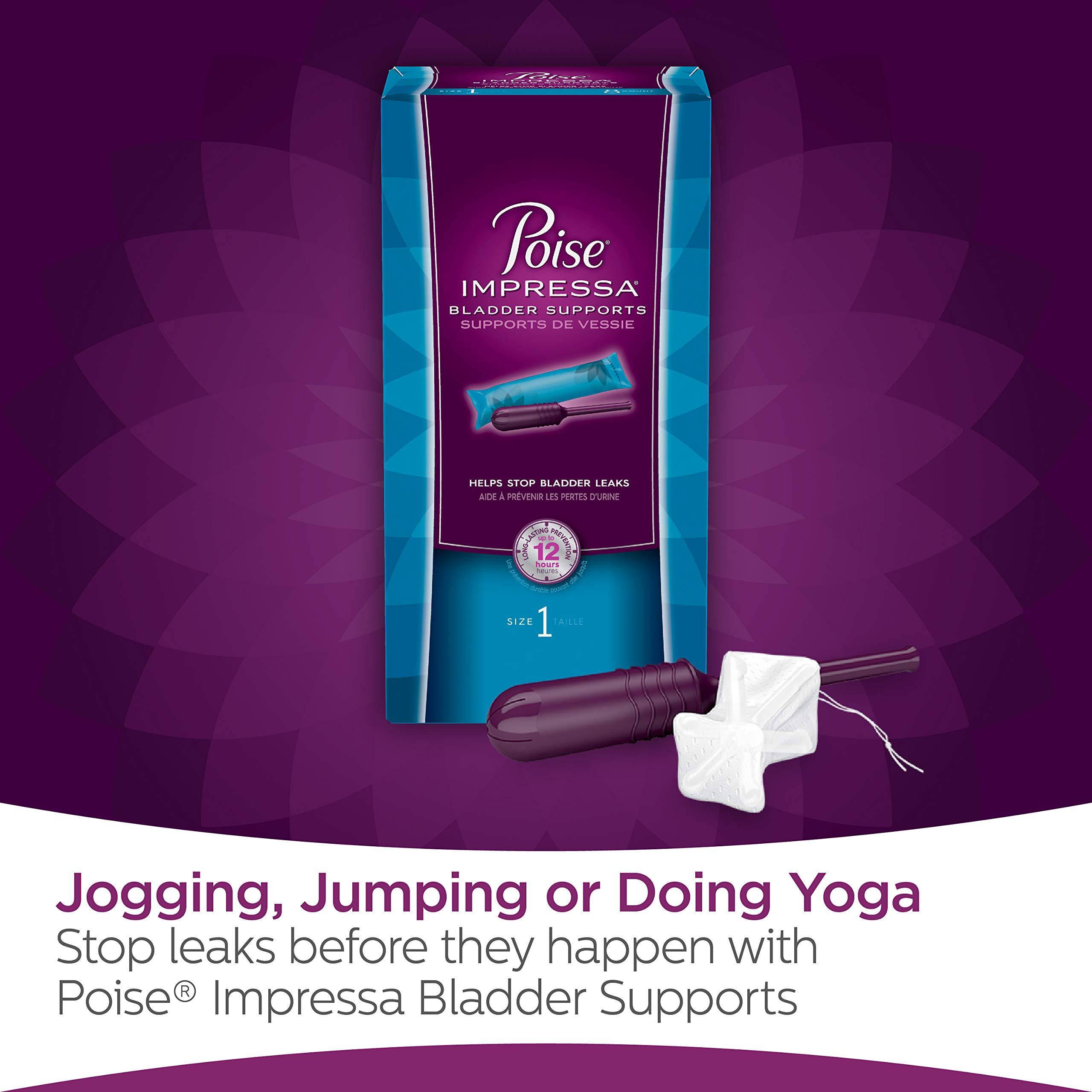 Poise Poise Daily Microliners, Incontinence Panty Liners, Lightest Absorbency, Long, 50 Count