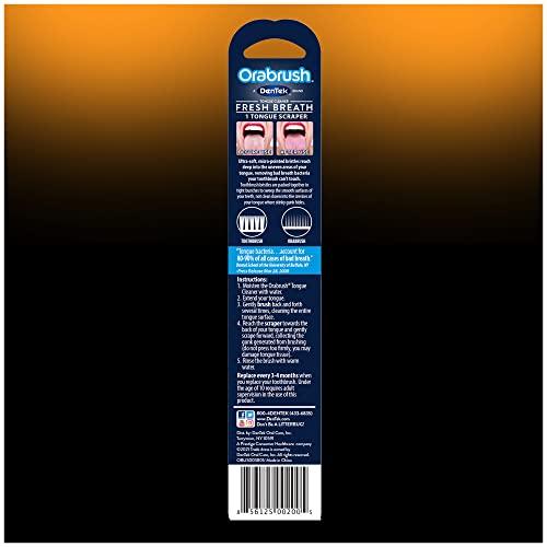 Orabrush Orabrush Ultra Soft Bristles Tongue Cleaners, 2 Count