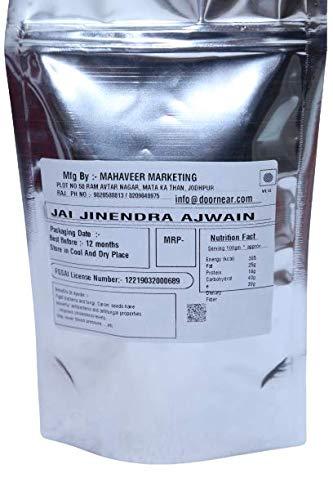 jai jinendra Jai Jinendra Ajwain Omam Carom seeds - 2kg Spices Natural Ajwain Preservatives Free Carom Seeds Bishops Weed
