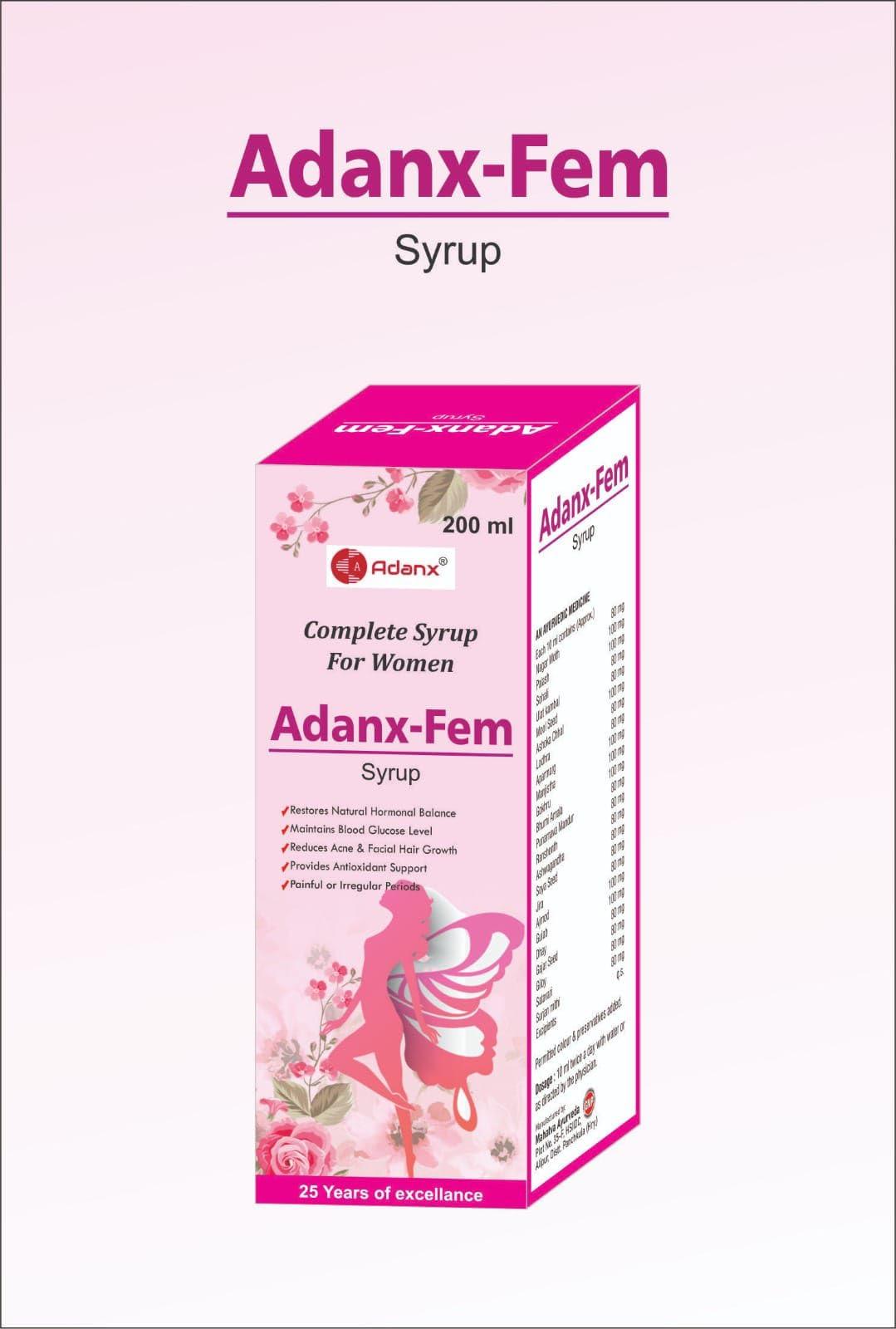 ADANX ADANX FEM | Complete Syrup For Women | 200 ML