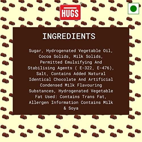 HUGS Hugs Ghana Twist Dark Chocolate | Chocolate Gift Box (36 pcs)