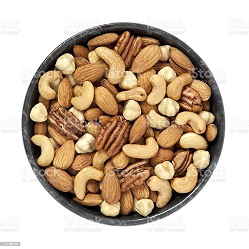 SHAGUN SHAGUN Healthy Premium Mix Nuts Dry Fruits Superfood Tasty Mava Snacks for Kids and Family-500gm (Jar Pack)